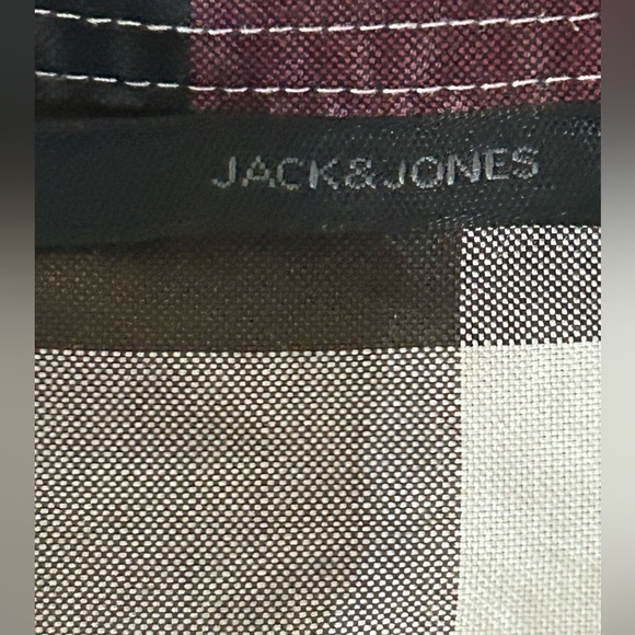 Jack & Jones Mens Button Up Shirt Medium - Picture 7 of 8